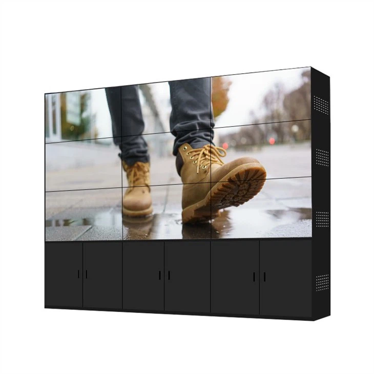 Floorstand lcd video wall display